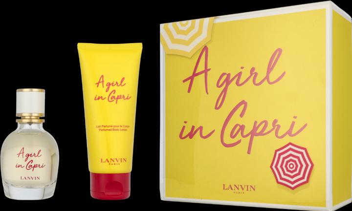Produktbild Lanvin A Girl In Capri - EDT 50 ml + body lotion 100 ml (Parfum set)