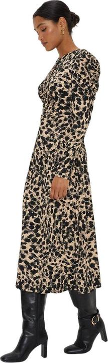 Dorothy Perkins Leopardenmuster Schlüsselloch Midikleid