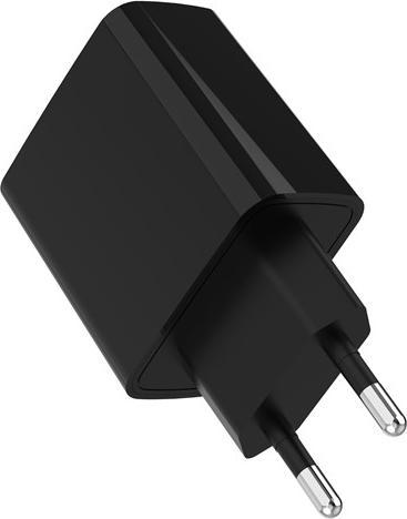 Produktbild Gembird Power Delivery Charger USB-A USB-C Black (20 W)