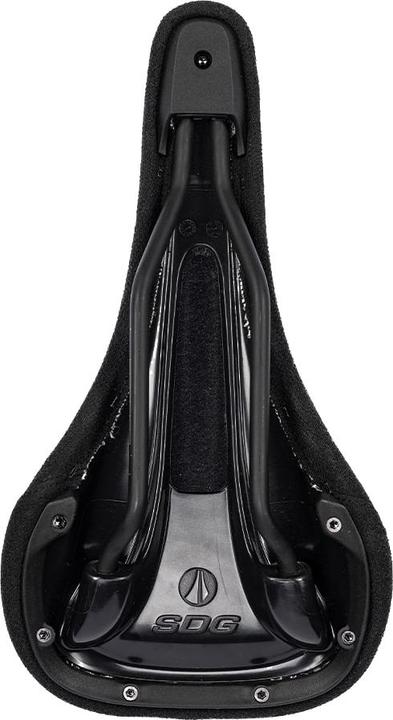 Actual product image Sdg Bel-Air 3.0 Traditional Limited Saddle, Lux-Alloy, 7x7, leopard print