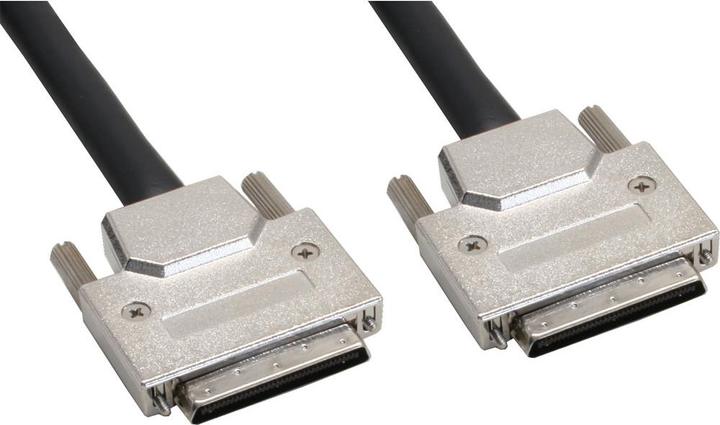 Actual product image InLine SCSI U320 cable 68pin micro Centronic St to 68pin micro Centronic St 1
