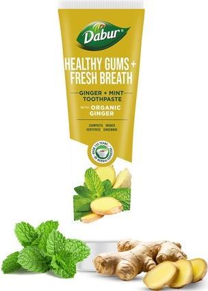 Produktbild Dabur Organic Ginger & Mint Toothpaste 100ml (100 ml)