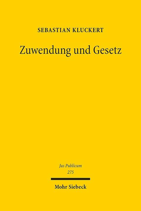 Produktbild Zuwendung und Gesetz (Deutsch, Sebastian, Kluckert, 2018)