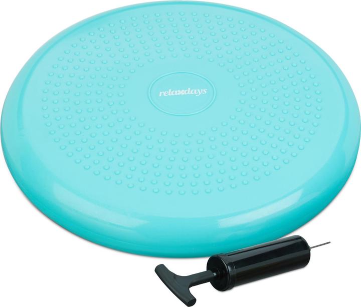 Relaxdays 33 cm Balance Disc with Air Pump