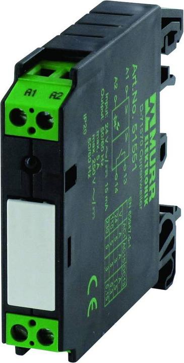 Produktbild Murr Elektronik RMM 24VDC Ausgangsrelais IN: 24 VDC - OUT: 250 VAC/DC 6 A 1 Schliesser - 12 mm Schraubklemme