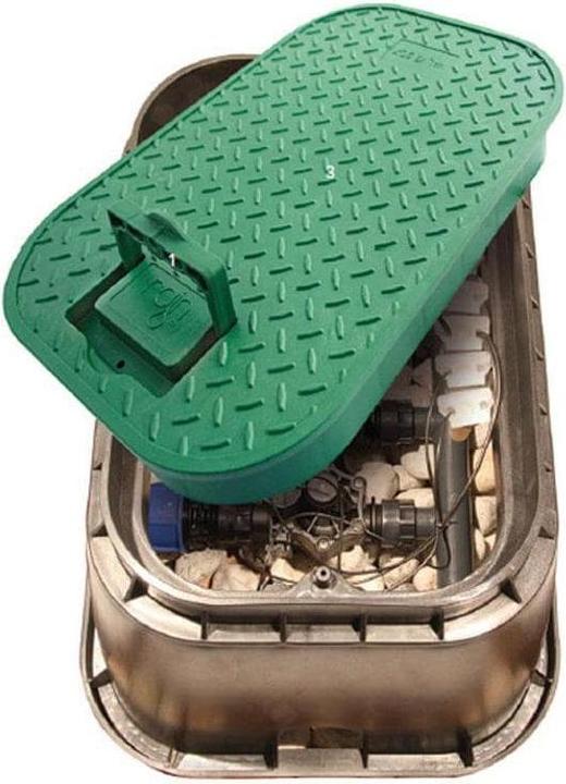 Immagine prodotto PondParts Pozzetto di terra rettangolare con coperchio, grande