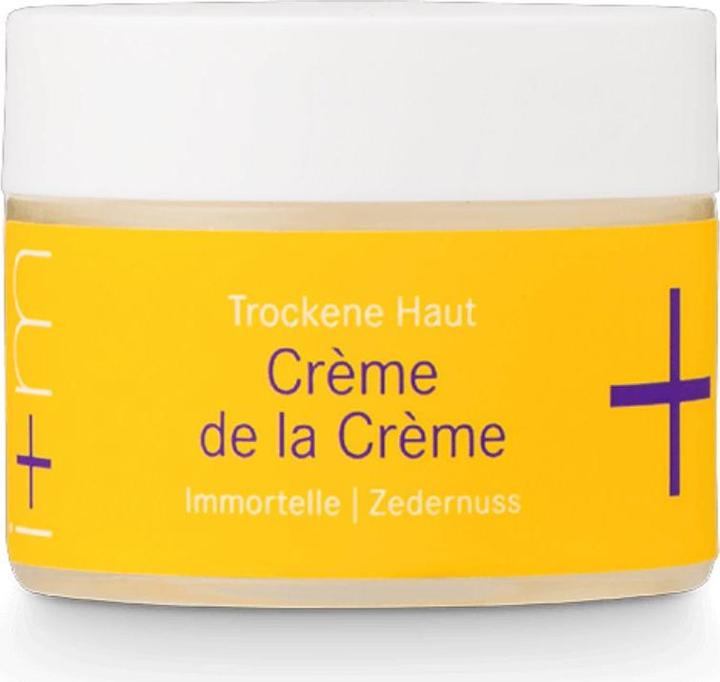 Produktbild i+m Naturkosmetik Ultra reichhaltige BIO-Crème de la Crème Immortelle & Zedernuss - 30ml - i+m (30 ml, 24h Creme)