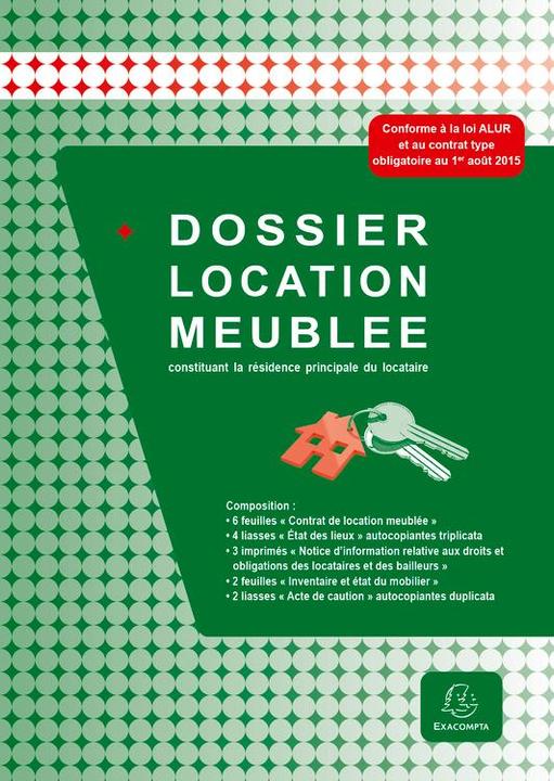 Produktbild Exacompta Dossier location "Location meubl‚e" (6 x)