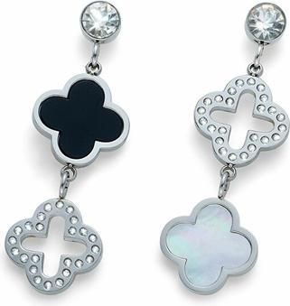 Oliver Weber Collection Oliver Weber - Original asymmetric earrings with cubic zirconia Liberta Freedom 23102