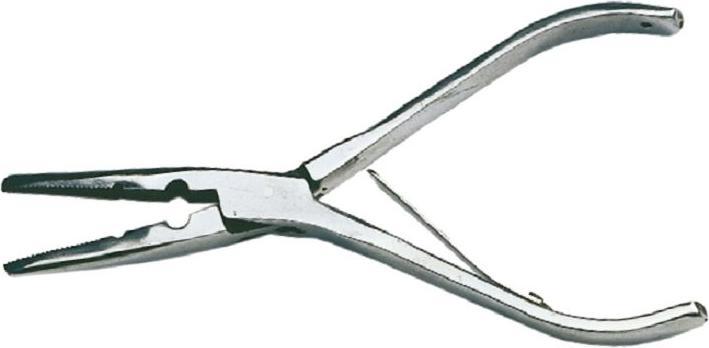 Stucki Thun Fischerzange verchromt 14 cm (140 mm)