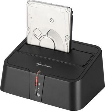 Actual product image Sharkoon QuickPort XT, black, incl. OTB function