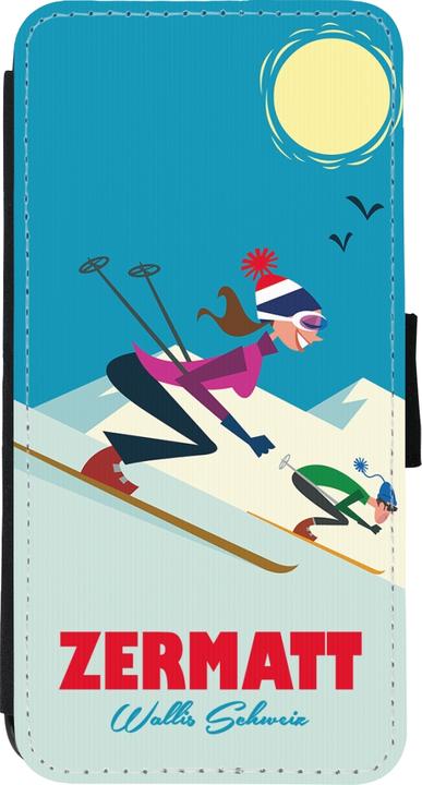Immagine prodotto PhoneLook Cover Portafoglio nero Zermatt Ski Downhill (Apple iPhone XR)