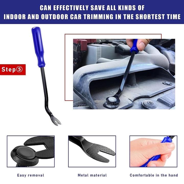 Actual product image König Design 5 Series vehicle interior panelling removal assembly wedges trim strip wedge clip remover