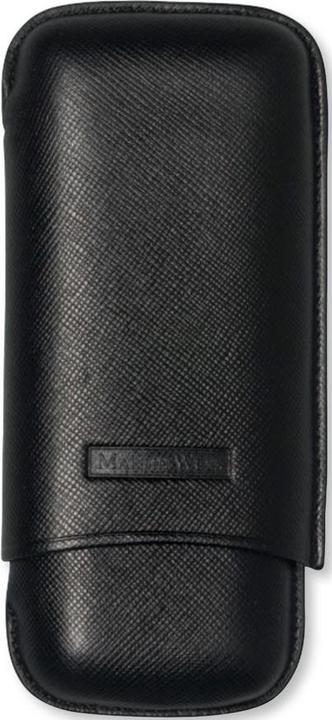 Martin Wess Cigar Case Double Robusto Dante Black (1 x)