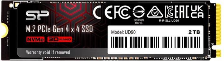Actual product image Silicon Power UD85 (2000 GB, M.2 2280)