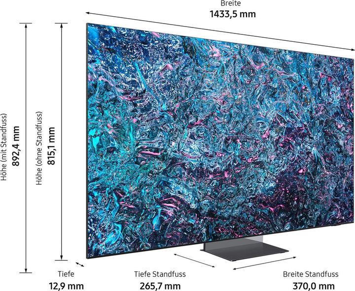 Produktbild Samsung QE65QN900D (65", QN900D, NeoQLED, 8K, 2024)
