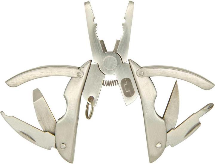 Actual product image True Utility Stainless steel multitool ' Scarab' TU204K (7 Functions)