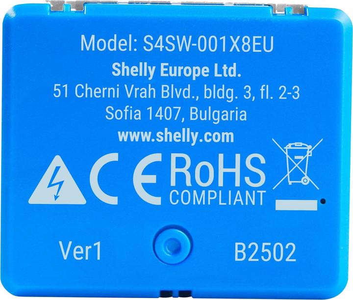 Actual product image Shelly 1 Mini Gen4 (Switch actuator)