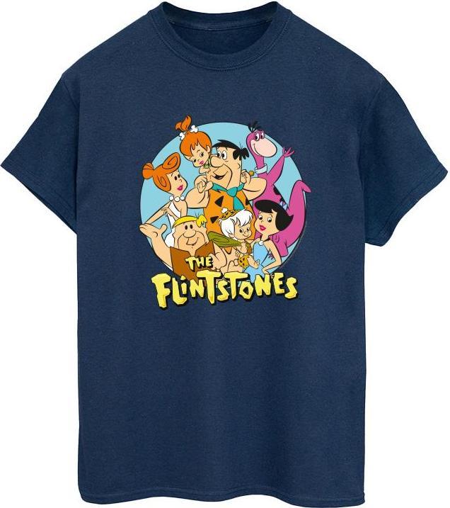The Flintstones Group Circle TShirt