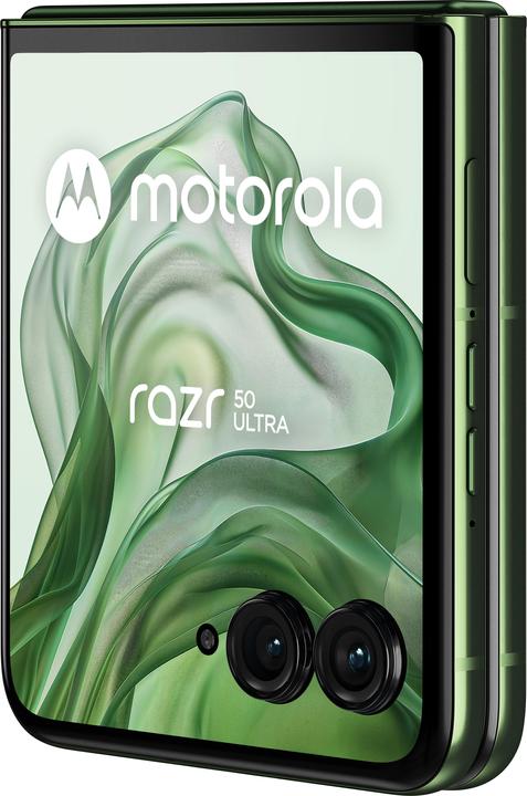 Image du produit Motorola Razr 50 Ultra (512 Go, Vert Printemps, 6.90", SIM + eSIM, 50 Mpx, 5G)