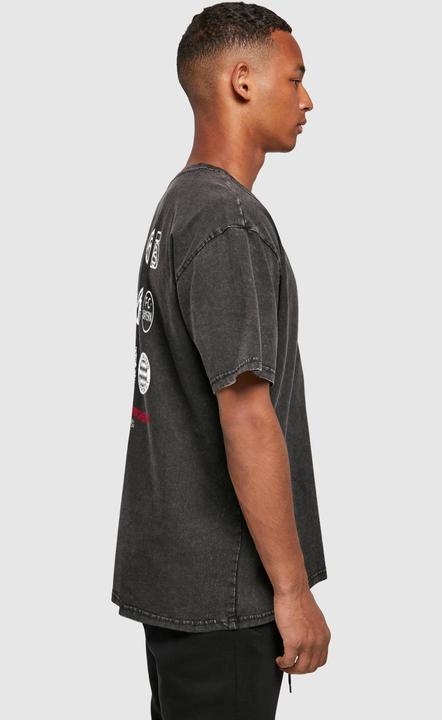 Produktbild FC Bayern München Logo History Acid Washed Heavy Oversize Tee - 115115 (XL)