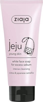 Actual product image Ziaja Jeju White Facial Soap 75ml (refill, 75 ml)