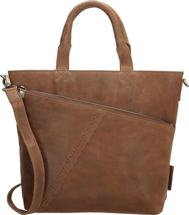 Micmacbags Hide & Stitches Marrakech Handtasche - Brown - 100% Leder