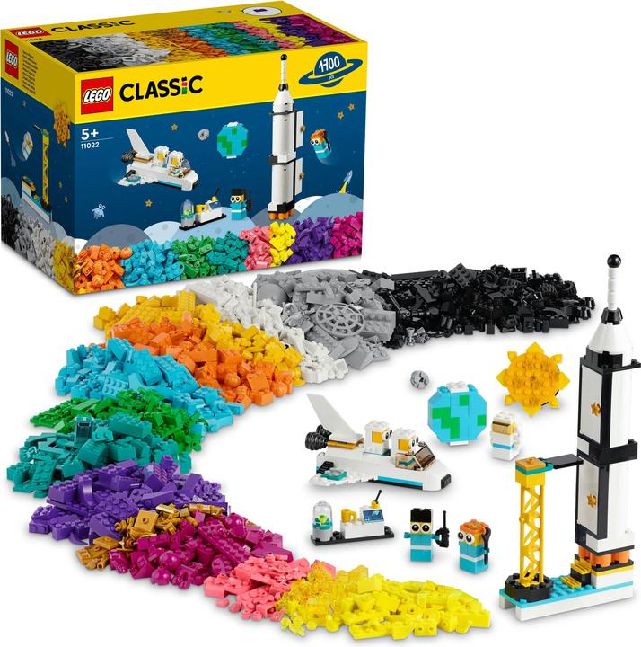 Produktbild LEGO XXL Steinebox Erde und Weltraum (11022, LEGO Classic)