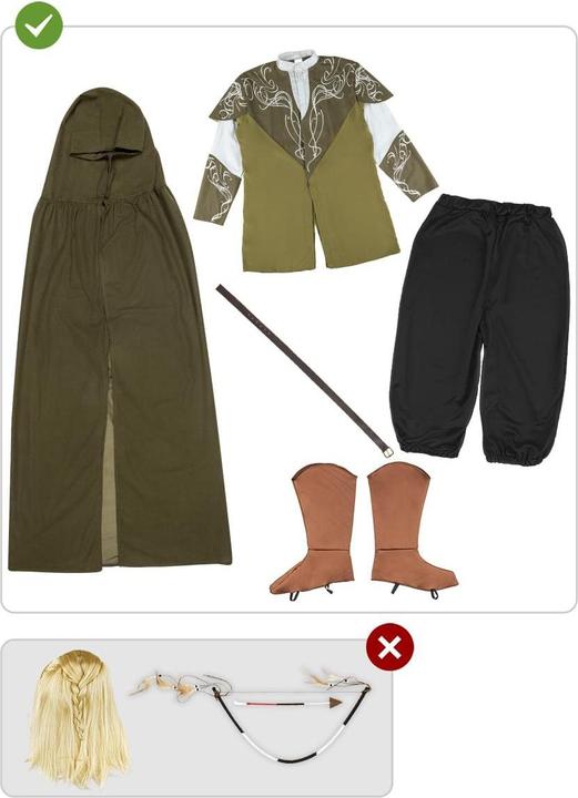 Actual product image Metamorph Der Herr der Ringe – Legolas Kostüm (S)