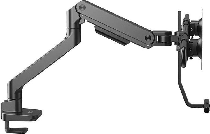 Image du produit Bras double écran office premium, avec vérin à gaz, crossbar (32")