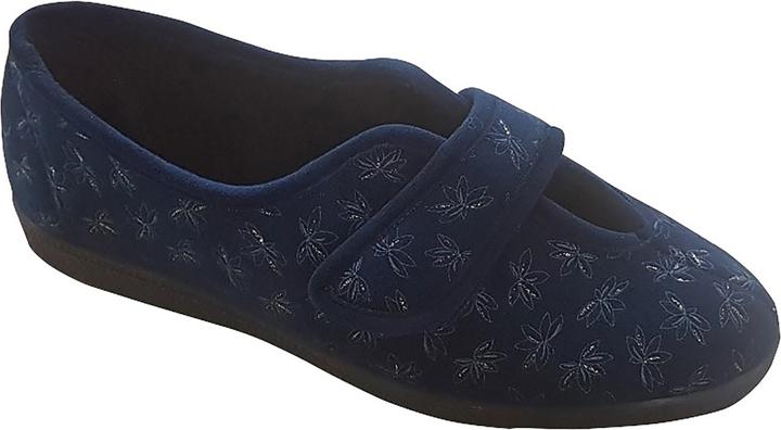 Universal Textiles Ivy Hausschuhe Mit Klettverschluss Blumenmuster