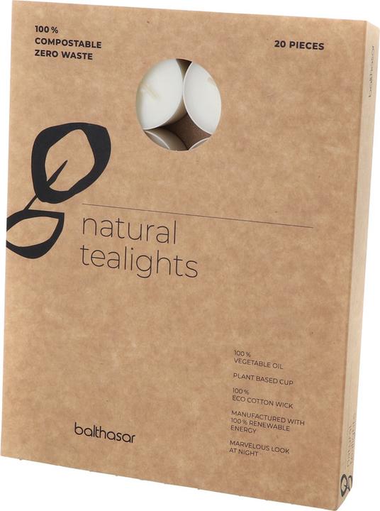 Image du produit Balthasar Eco Teelichte (20 pcs)