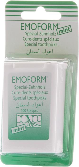 Image du produit Emoform Zahnhölzer mint (100 x)
