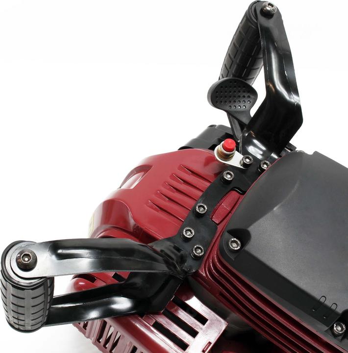 Immagine prodotto Wiltec Martello demolitore 2,5HP 55J Forza d'urto 1500bpm con 2 scalpelli e bussole esagonali, martello a (Benzina)