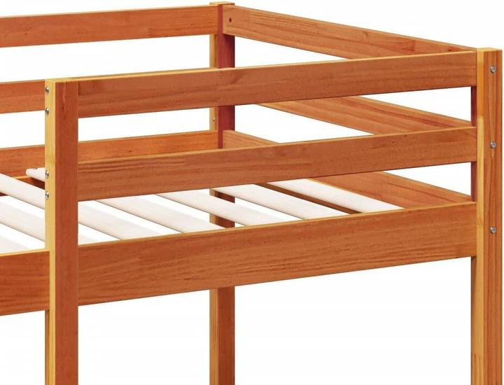 Immagine prodotto VidaXL Letto a soppalco con scrivania e scaffali (90 x 200 cm)