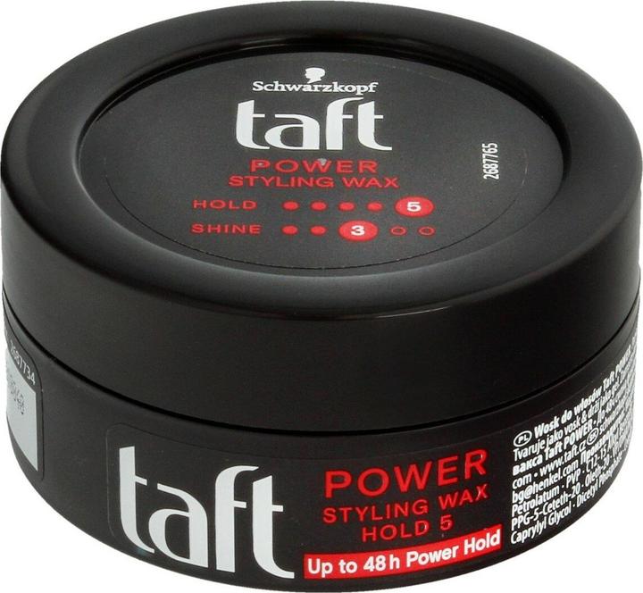 Immagine prodotto Schwarzkopf Taft - Cera per capelli Power Hair Wax Cera per acconciature 75Ml (Cera per capelli, 75 ml)