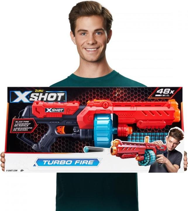 Actual product image Xshot Excel Turbo Fire Thrower (48 Darts)