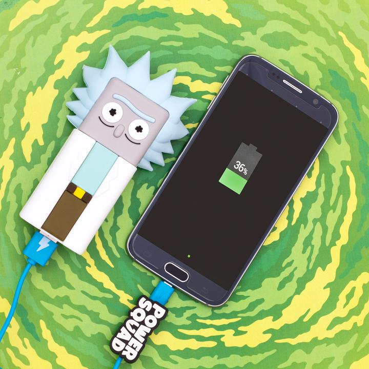 Image du produit PowerSquad Powerbank CN "Rick" - Cartoon Network (2500 mAh, 9.25 Wh)