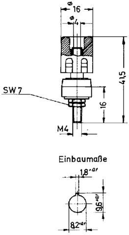 Produktbild Telegärtner Anschlussklemme KL 65 Isolierungen schwarz, isolierter Einbau, NATO: 5940-12-160-0241 (0.04 m)