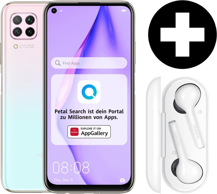 Huawei P40 Lite inkl. FreeBuds Lite