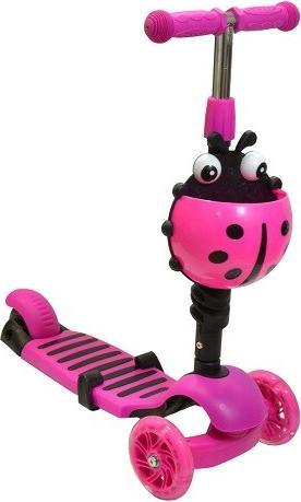 Enero Balance scooter ride-on 3in1 Biedronka pink 1017655