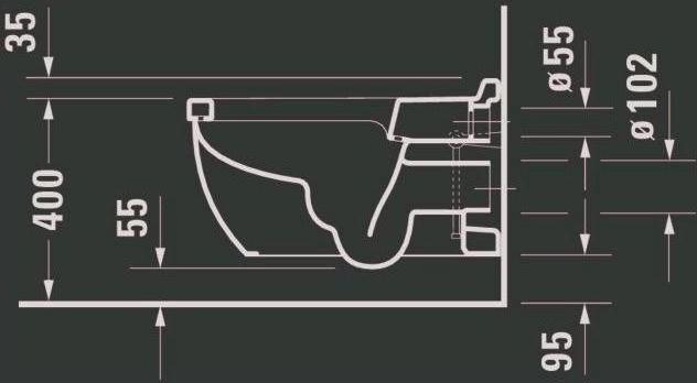 Immagine prodotto Duravit WC sospeso STARCK 3 profondo, 370x620mm bianco