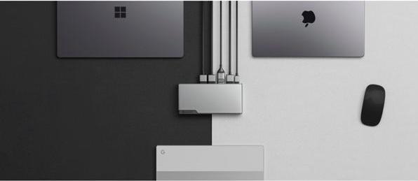 Productafbeelding Alogic Universele Docking Met Vier Schermen (USB-C, 14 Havens)