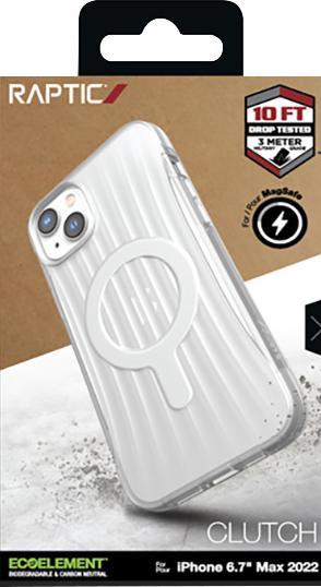 Actual product image X-Doria Raptic Clutch Case for iPhone 14 Plus with Clear MagSafe Back Cover (Apple iPhone 14 Plus)