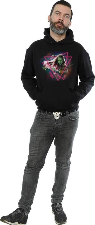 Image du produit - Sweat à capuche GUARDIANS OF THE GALAXY NEON GAMORA - Homme (XL)