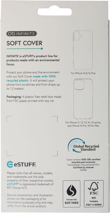 Actual product image eSTUFF INFINITE VIENNA iPhone 16 (Apple iPhone 16 Plus)