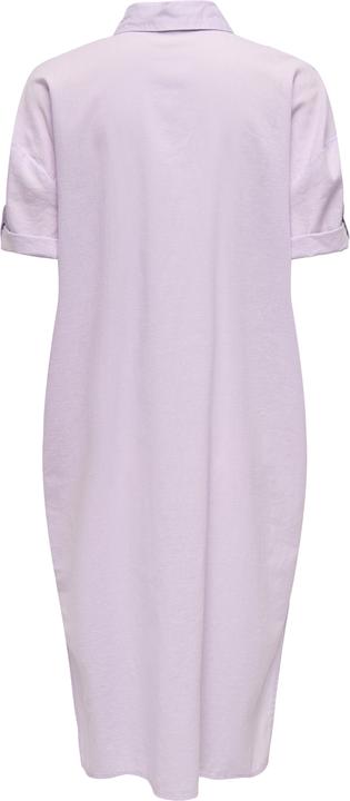 Produktbild JdY Locker geschnitten Hemdkragen Voluminöser Armschnitt Midikleid Kleid (XS)