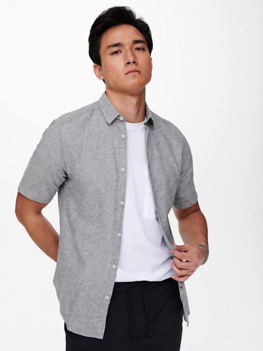 Immagine prodotto Only & Sons Camicia a maniche corte in lino (XL)