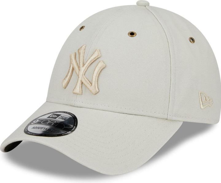 Image du produit New Era 9Forty Strapback Cap - Toile New York Yankees Stone