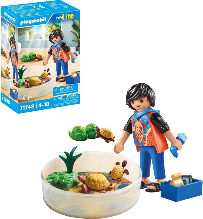Actual product image Playmobil Turtle terrarium (71748, Playmobil My Life)